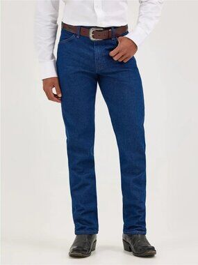 Wrangler Mens Cowboy Cut® Original Fit Jeans 13MWZPW~Sz 32x36~Indigo Blue L6 05